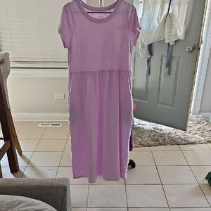 Universal Thread Pink Casual Maxi Sundress